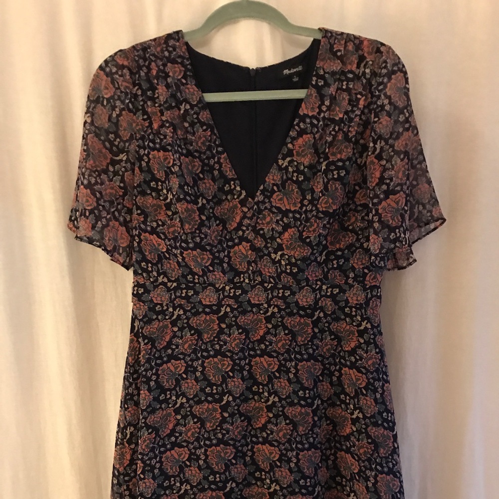 Madewell floral dress